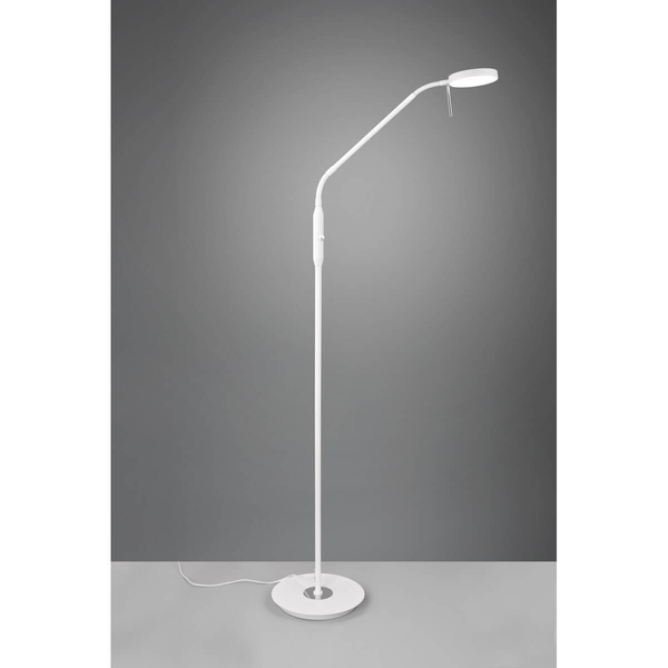 Podłogowa lampa NEMIO DL131423310 LED 12W 2300-4000K regulowana biały