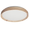 Skandynawska sufitowa lampa Orinoko ML1840 LED 36W 4000K brązowa