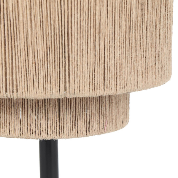Stołowa lampa ekologiczna SMILLA 566800136 boho beżowa czarna