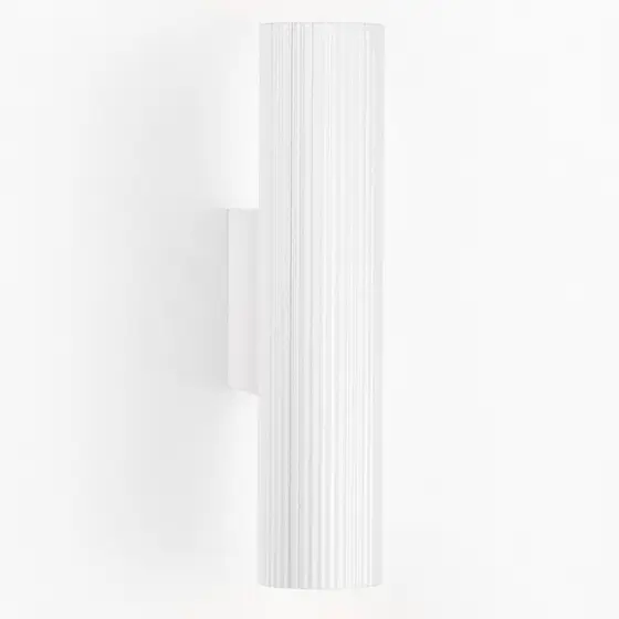 Podłużny kinkiet ścienny SELMORA LE45645 do salonu biały