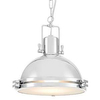 Industrialna LAMPA wisząca NAUTILIUS M 10262103 Kaspa metalowa OPRAWA na łańcuchu ZWIS okrągły chrom