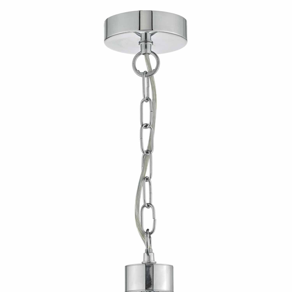 Świecznikowy żyrandol Lyon LYO0550 Dar Lighting na łańcuchu chrom