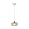 Szklana lampa wisząca TORINA 2213183000 nad stół przezroczysta