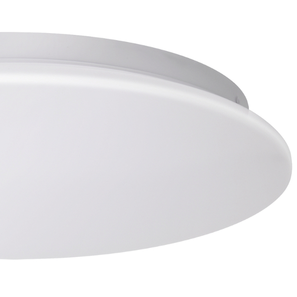 Łazienkowa lampa sufitowa Adar okrągła LED 12W 4000K plafon biały