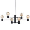 Sufitowa LAMPA loftowa RADIUS 7932 Nowodvorski wiszące salonowe sticks czarne