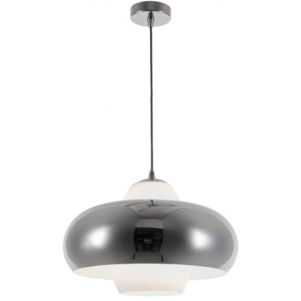 Salonowa lampa wisząca Valten AZ3166 Azzardo okrągła chrom