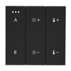 Panel sterujący Bluetooth AZ5209 na baterie czarny
