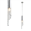 Lampa wisząca DUERO 31-25241 LED 3W 3000K-3200K tuba crystal chrom