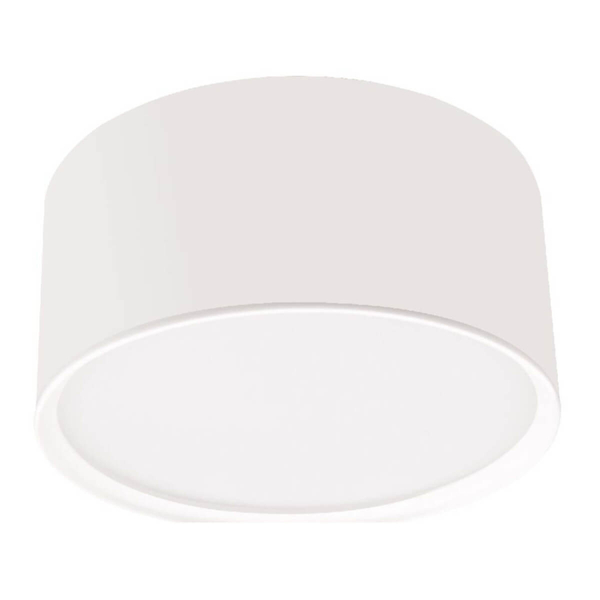 Łazienkowa lampa sufitowa Kendal okrągła LED 6W 3000-4500-5700K biała