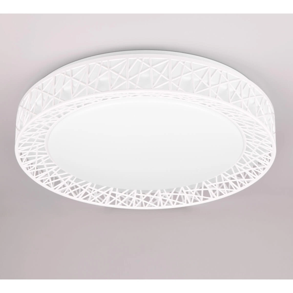 Sufitowa lampa okrąg Cluster R67321101 LED 40W 2700-6500K na pilota biały