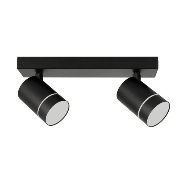 Przysufitowa lampa ruchoma Selma tuby LED 10W czarne