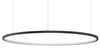 Lampa wisząca TOLUCA LE42781 Luces Exclusivas LED 48W 3000K do jadalni czarna