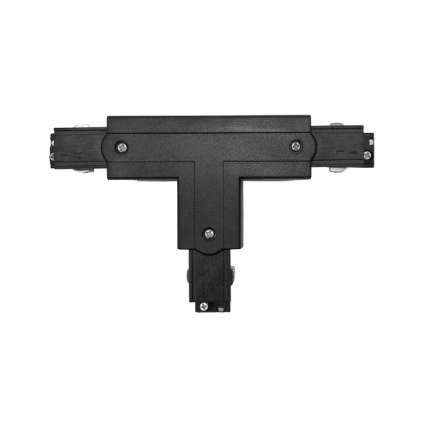 Prawy łącznik T do szyn 3-fazowych Tra TRA-TR-BK Yaskr czarny