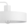 Natynkowa LAMPA sufitowa VASCO 31554 Sigma loftowa OPRAWA plafon metalowy na wysięgnikach biały
