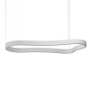 Dekoracyjna lampa wisząca ściemnialna MIRABELLA LED 48W 3000K AZ6752 biała aluminiowa