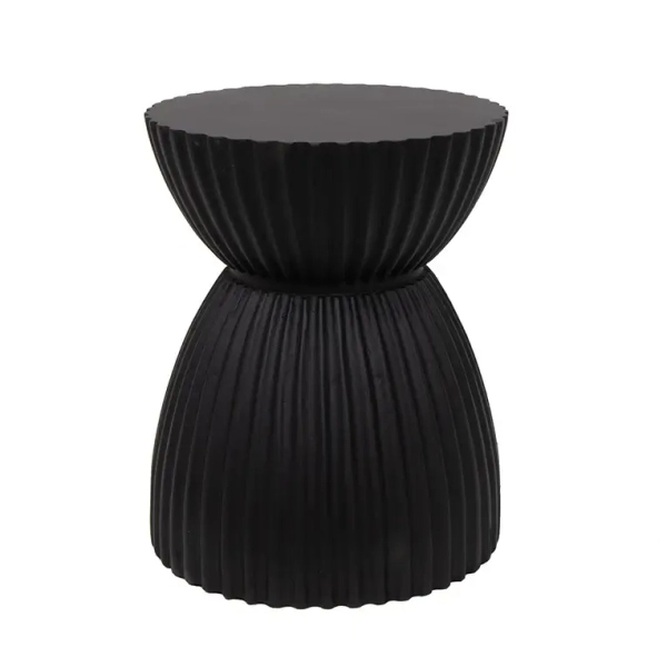 Nowoczesny stolik kawowy TURNO MM001501100322 czarny tworzywo 36cm