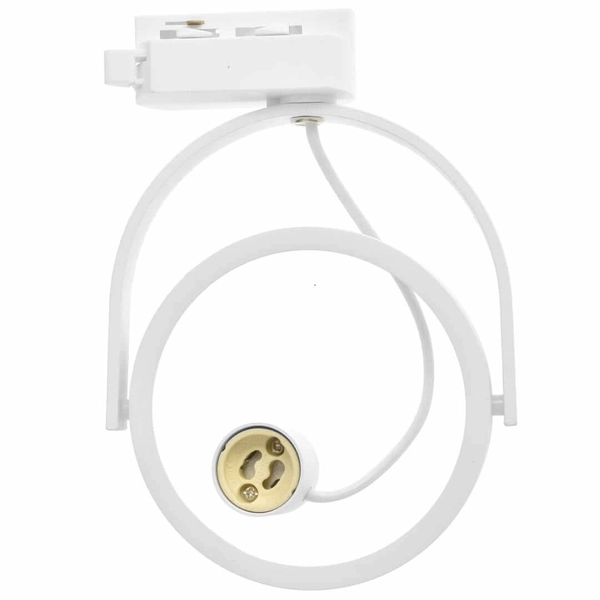 Regulowana lampa sufitowa 1-fazowa Lugar ML5701 okrągła biały