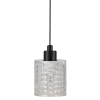 Szklana lampa wisząca Hollywood 46483000 tuba przezroczysty