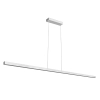 Lampa liniowa wisząca do salonu 1258 LED 15W 3000-6000K biała