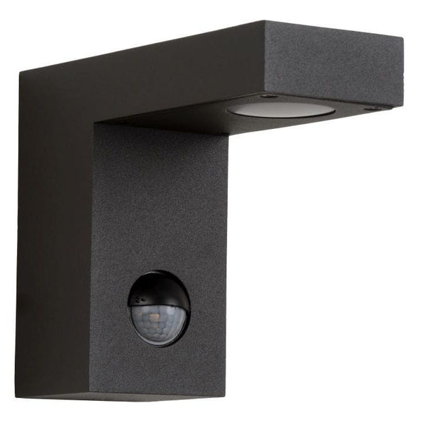 Ścienna LAMPA ogrodowa TEXAS 28850/24/30 Lucide metalowa OPRAWA outdoor LED 6W 3000K zewnętrzna IP54 czarna