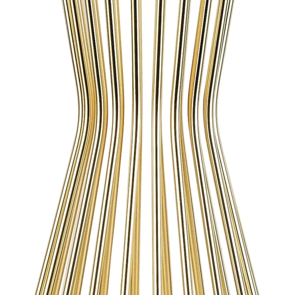 Lampa stołowa hampton Filo MT1235 Step druciana złota czarna