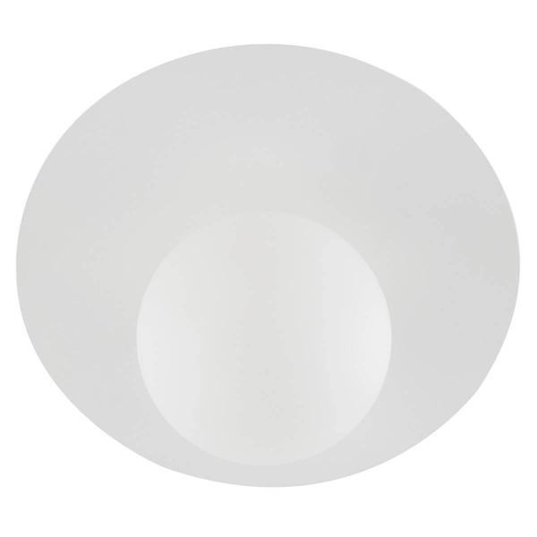 Nasufitowa lampa do kuchni Pixi 10227 bańka bubble ball biała