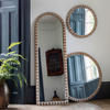Lustro vintage okrągłe Millbrook 5056693538004 szklane naturalne