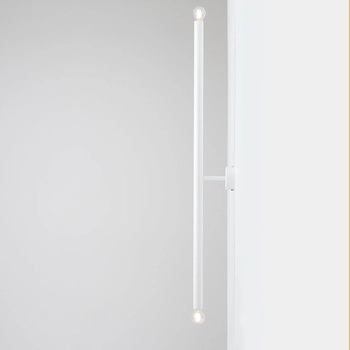 Ścienna tuba TUBO 1072D_L Aldex metalowa na korytarz biała