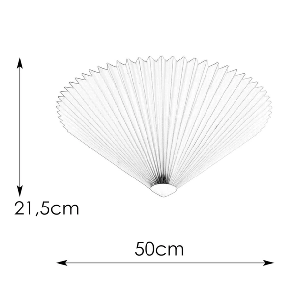 Lampa sufitowa do salonu Plisado 108705 Markslojd materiał beżowy