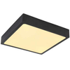 LAMPA sufitowa ECHO 12369-22 Globo metalowa OPRAWA kwadratowa LED 22W 4000K plafon czarny