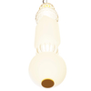 Ledowa lampa wisząca Collar P069PL-L35G3K1 35W 3000K kule przeźroczyste