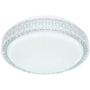 Plafon LAMPA sufitowa OVI 41749-12 Globo okrągła OPRAWA glamour LED 12W 3000K - 6500K crystal biały - przezroczysty