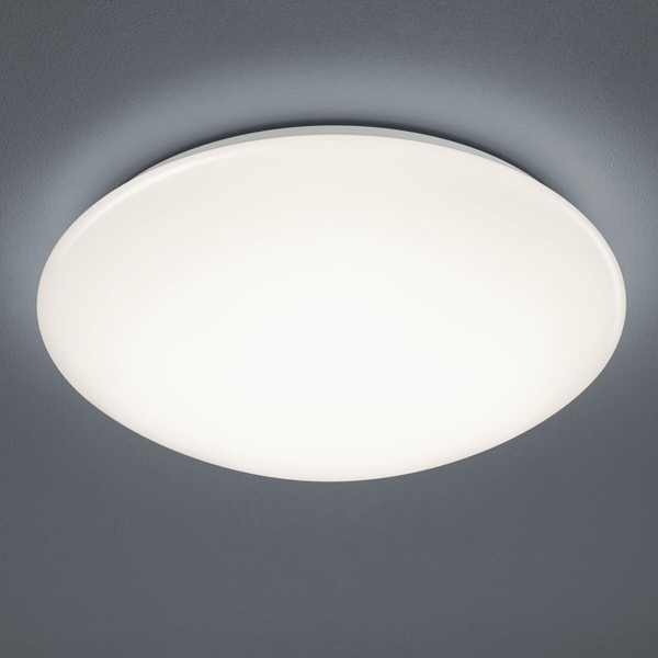 Okrągły plafon do salonu PAOLO 686014001 LED 15W 3000K IP44 biały