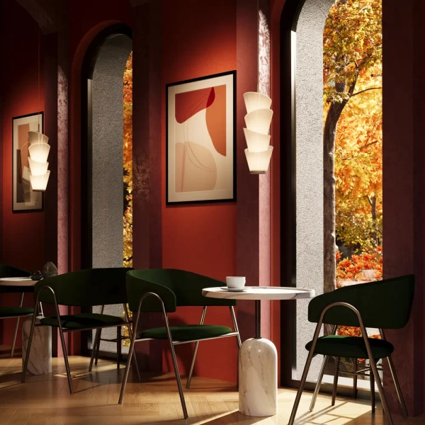 Lampa wisząca nad stół Seul MOD374PL-L28W3K LED 14W 3000K biała