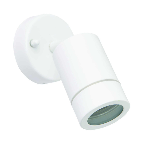 Zewnętrzna lampa Palin 75443 Saxby IP44 na ścianę biała