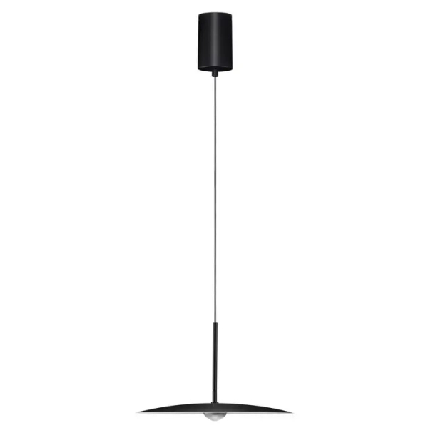 Wisząca lampa nad wyspę JONTILA LE45436 LED 8W 3000K talerz czarny