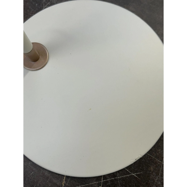 Skandynawska LAMPKA stojąca H1833 Zumaline metalowa biały brązowy outlet