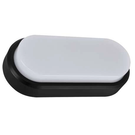 Hermetyczna LAMPA plafon ARON 03799 Ideus zewnętrzna OPRAWA sufitowa LED 18W 4000K outdoor IP65 czarna