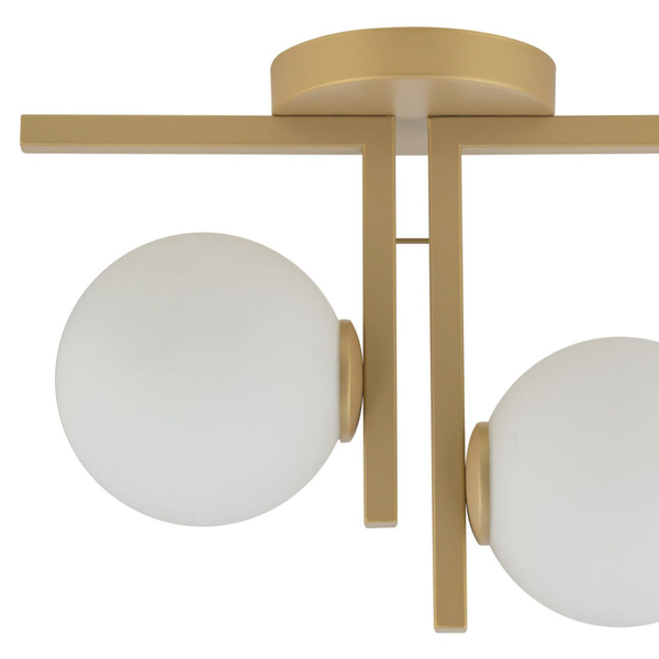 Nowoczesna lampa sufitowa ANDY 33338 Sigma do jadalni złota