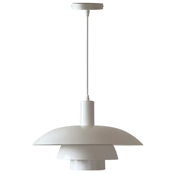 Minimalistyczna lampa wisząca FERRO ML1048 do salonu biała