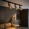 Industrialna szynowa lampa 1-fazowa Como Track ML2277 tubka czarny