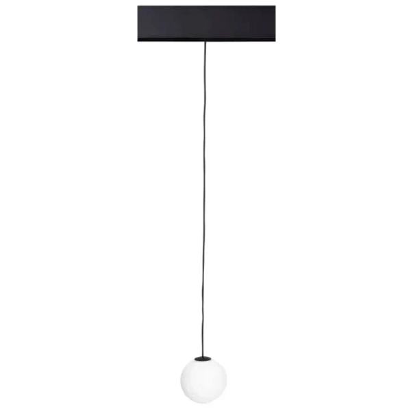 Wisząca lampa szynowa magnetyczna Dali M0017D LED 5W 3000K kula czarny