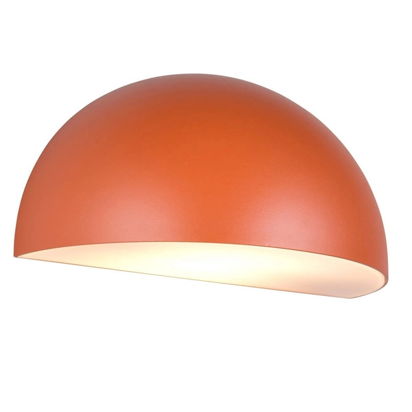 Ścienna lampa metalowa MAAS 262460140 kopuła IP44 pomarańczowa