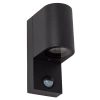 Kinkiet na ścianę ZARO 69803/01/30 Lucide IP65 z czujnikiem czarna