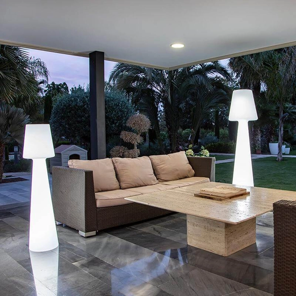 Lampa podłogowa Lola LUMLL110WLNW LED 1,2W 6000K IP54 na balkon biała