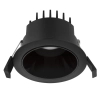 Wpuszczana ledowa lampka oczko ZURECA LE65114 LED 10W 3000K czarny