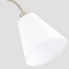 Regulowany kinkiet TONIA WL-76382-1-WH Italux abażurowa LAMPA ścienna biała