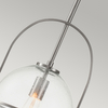 Wisząca lampa QN-SOMERSET-P-C-BN zwis ball kula nikiel