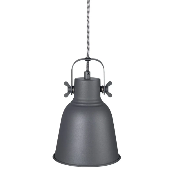 Wisząca lampa retro Adrian 48783003 nad stół antracyt