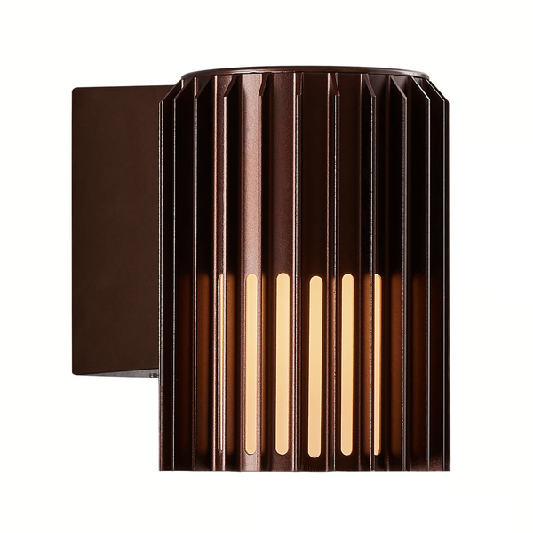 Zewnętrzna lampa na ścianę ALUDRA 2118011261 IP54 tuba brązowy